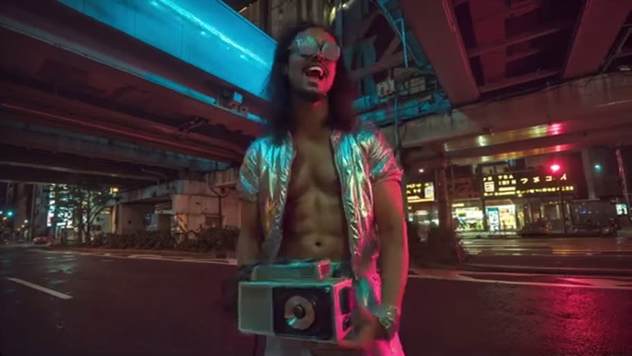 AIキャラクターのリップシンクMV(HIPHOP)— 200年後のヒップホップシーン